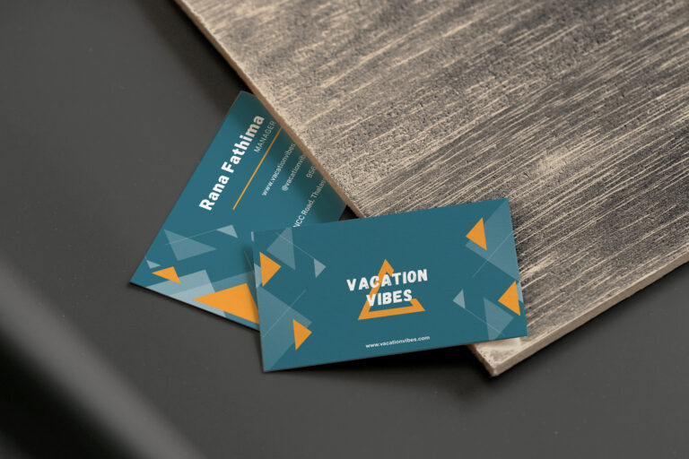 business card mockup
